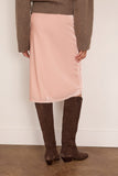 Staud Luciana Velvet Skirt in Quartz