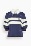 Sea Claira Rugby Shirt in Multi