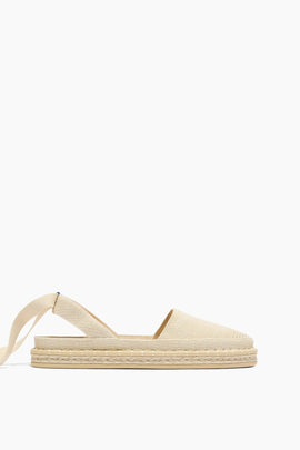 The D'Orsay Espadrille in Seashell