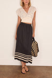 Lemlem Alia Plunge Top in Lacee Cream