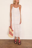 Lemlem Nia Slip Dress in Abira White