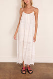 Lemlem Nia Slip Dress in Abira White