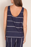 Lemlem Kati Tank Top in Nunu Navy