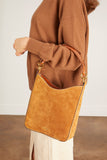 Staud Mel Shoulder Bag in Tan