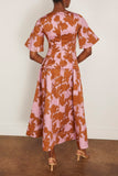 Amir Taghi Jillian Dress in Pink/Camel