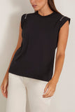 Rachel Comey Miles Tee in Black