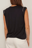 Rachel Comey Miles Tee in Black