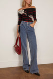 Hellessy Rami Knit in Black Stripe
