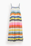 Lemlem Eda Slip Dress in Pariti Fiesta