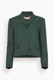Marni Jacket in Spherical Green