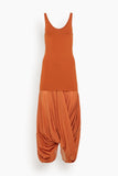 Toteme Casual Dresses Cocoon Tank Dress in Terracotta Cocoon Tank Dress in Terracotta