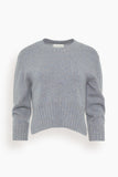 Loulou Studio Sweaters Mora Sweater in Atlas Blue Loulou Studio Mora Sweater in Atlas Blue