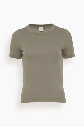 Car Tee in Mushroom