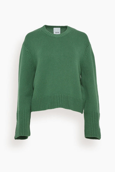 Allude Sweaters RD Sweater in Green