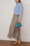 Sacai Skirts Denim Mix Skirt in Beige Sacai Denim Mix Skirt in Beige