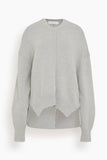 Proenza Schouler White Label Sweaters Kellen Sweater in Light Grey Kellen Sweater in Light Grey