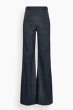 Dorothee Schumacher Fluid Denim Pants in Denim Blue