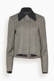 A.Emery Floyd Jacket in Black/White