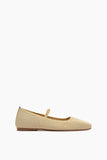 Rothy's The Max Square Mary Jane in Cream Raffia-Knit