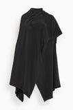 La Collection Sweaters Masha Double Scarf in Black Masha Double Scarf in Black