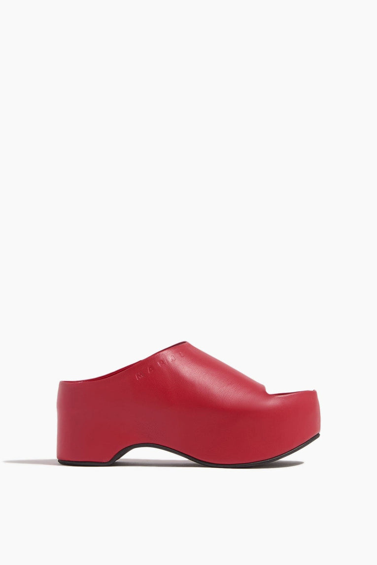 Marni Platforms Platform Sandal in Tulip Marni Platform Sandal in Tulip