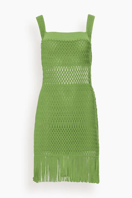 Lyria Mini Dress in Kiwi