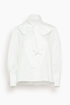 Shay Blouse in Bright White