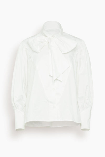 Shay Blouse in Bright White