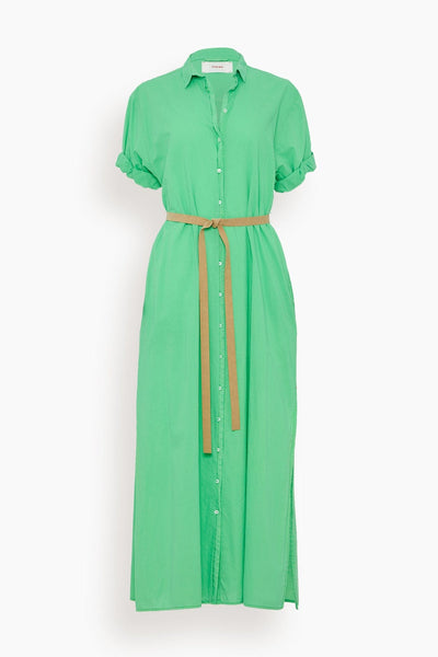 Linnet Dress in Green Glow
