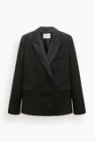Dorothee Schumacher Casual Sophistication Jacket in Pure Black