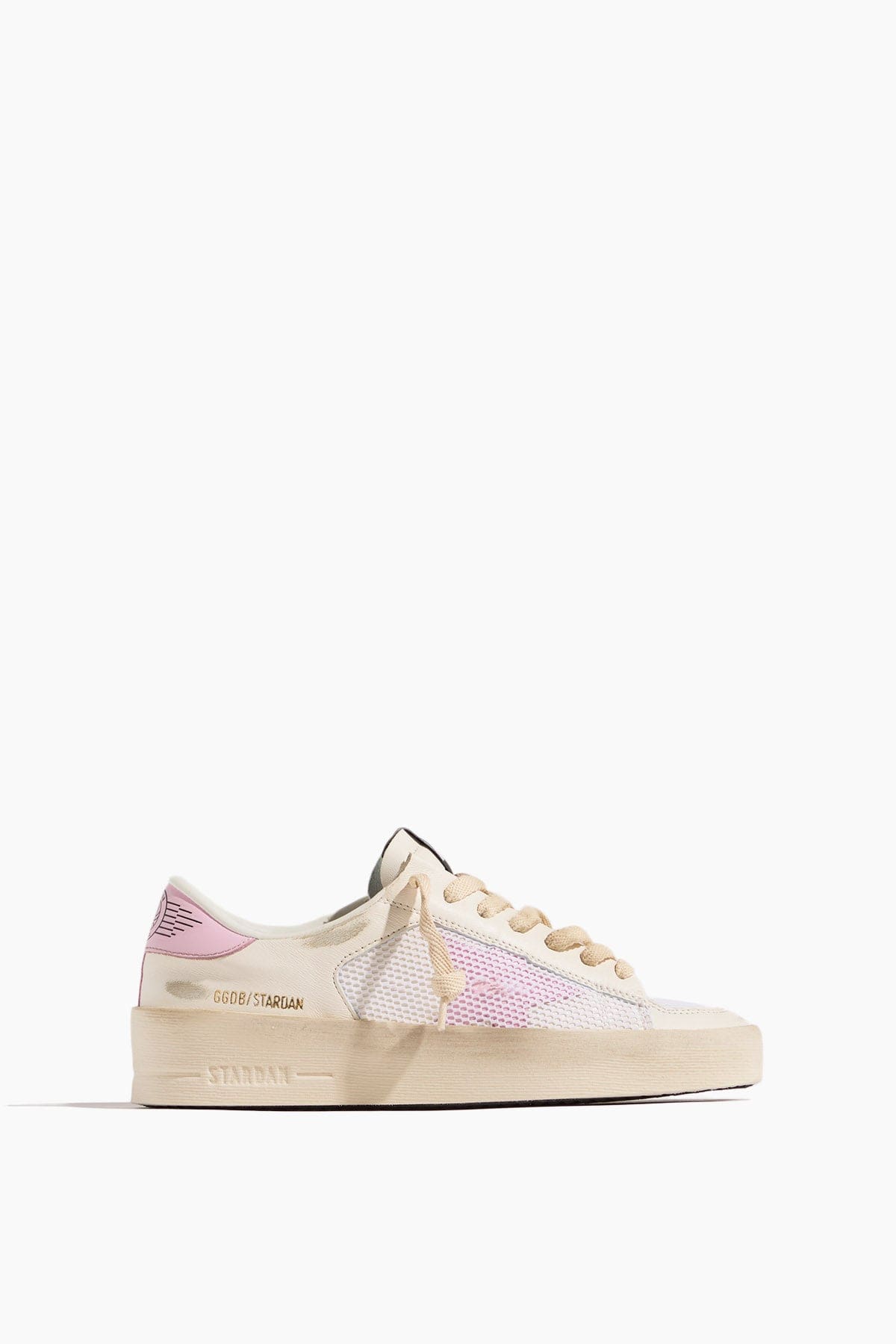 Golden Goose Low Top Sneakers Stardan Sneaker in White/Orchid Pink Golden Goose Stardan Sneaker in White/Orchid Pink