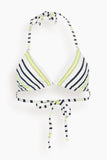 Lemlem Swimwear Malia Triangle Top in Semira Vanilla Malia Triangle Top in Semira Vanilla