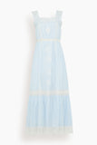 Xirena Anita Dress in Blue White Stripe
