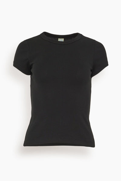 Car Baby Tee in Black