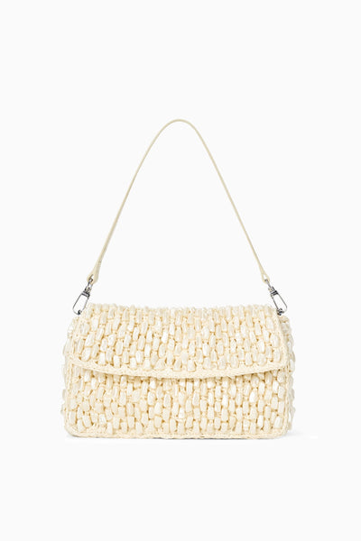 Timmy Convertible Shoulder Bag in Cream