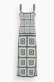 Alemais Dolly Midi Dress in Cream