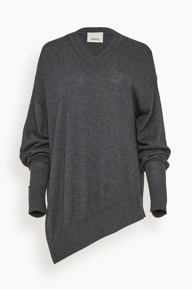 Isabel Marant Tops Grace Top in Anthracite