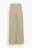 Rohe Pants Palazzo Leg Shaped Trousers in Sand Rohe Palazzo Leg Shaped Trousers in Sand