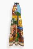 Alemais Mlak Halter Midi Dress in Multi