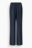 Loulou de Saison Alera Wide Leg Pant in Navy