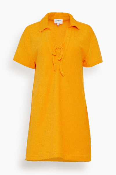 Joni Dress in Orange Peel