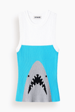 Staud Malia Tank in Great White