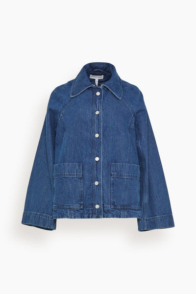 Franke Swing Denim Jacket in Tulum Wash