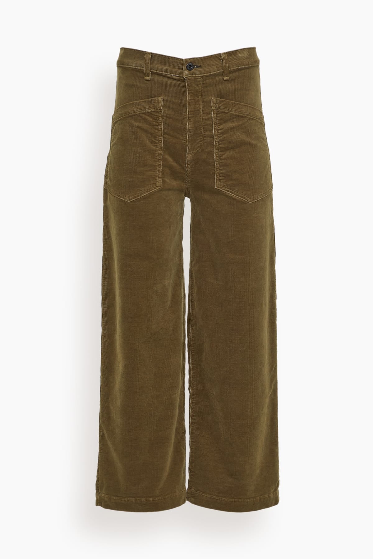 Askk NY Virginia Corduroy Pant in Safari Green