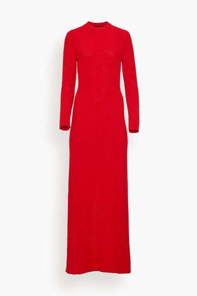 Lara Knit Dress in Red