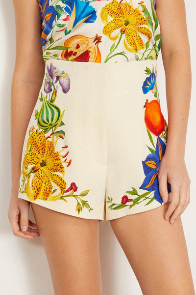 Alemais Shorts Flores High Waisted Short in Multi Alemais Flores High Waisted Short in Multi