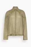 Bite Studios Airy Blouse in Nettle