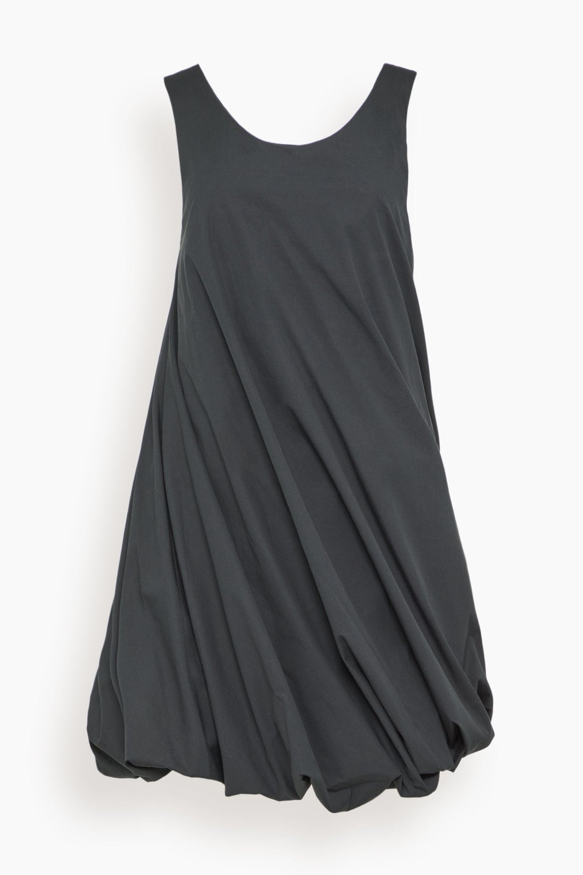 Rosetta Getty Twist Hem Tank Dress in Black Hampden Clothing Rosetta Getty Twist Hem Tank Dress in Black Hampden Clothing