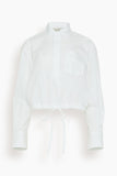 WE-AR4 Tops CC Shirt in Cotton White