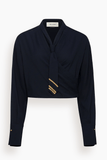 Hellessy Elis Blouse in Midnight